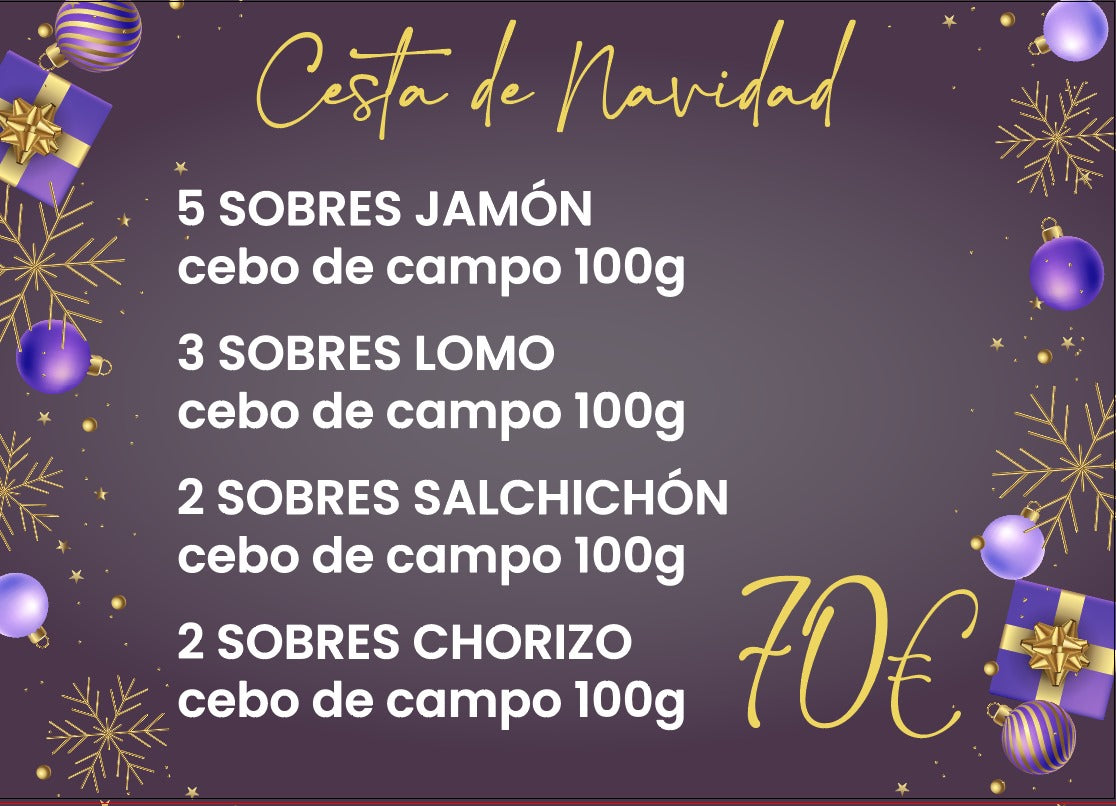 CESTA NAVIDAD EN BONITO MALETÍN PARA REGALO